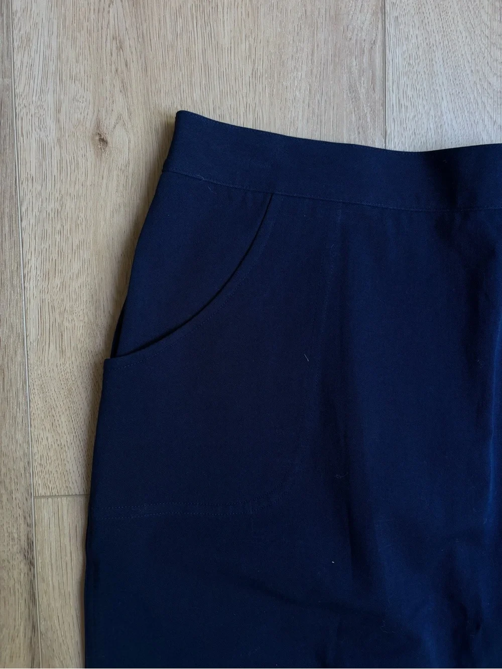 Lauren Ralph Lauren Navy Pencil Skirt Size 8
